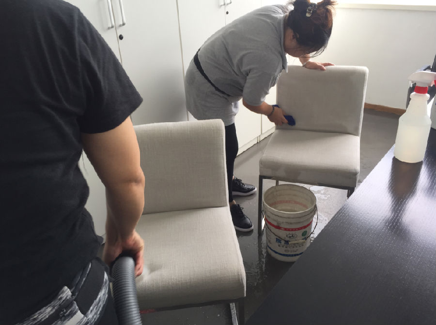 米林县沙发清洗案例