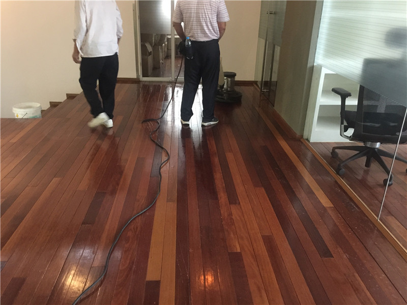 米林县地面清洗案例